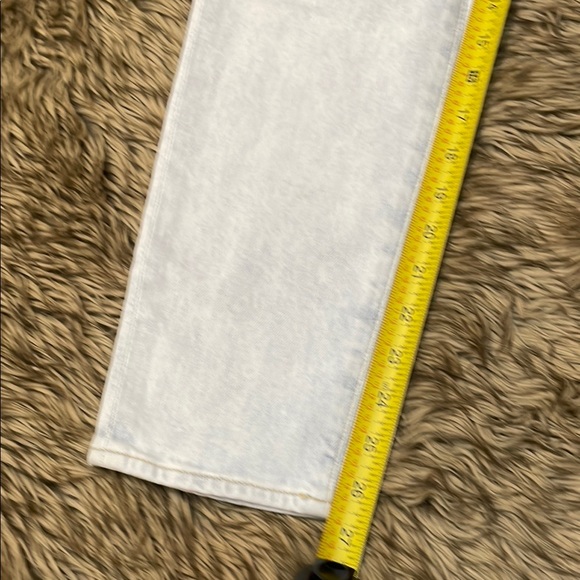 7 For All Mankind Blue Straight Leg Jeans Classic Fit - Picture 6 of 8